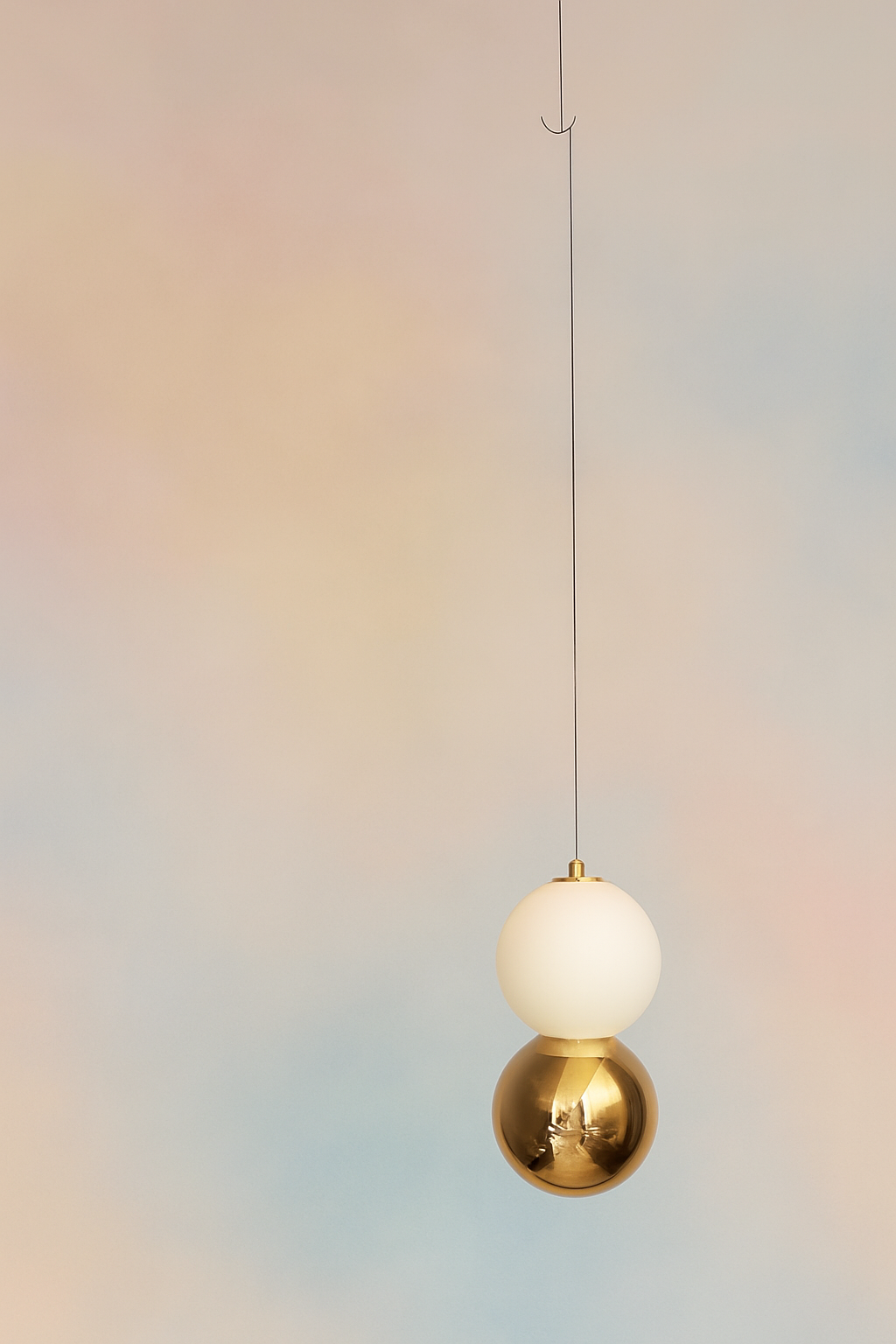 Luna Duo Globe Pendant Light