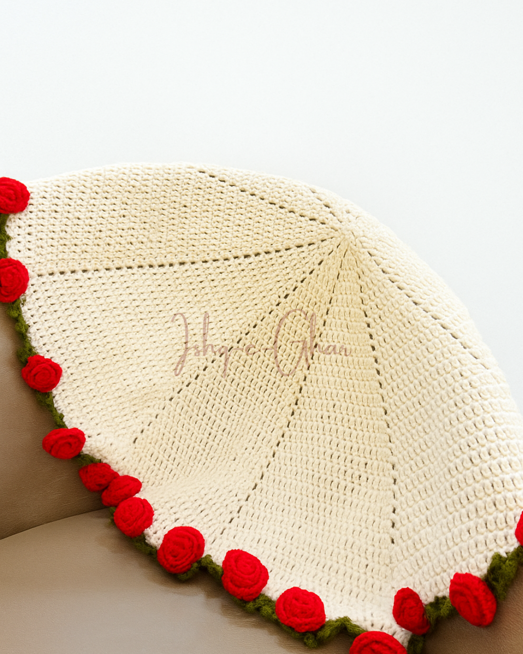 Bouquet Blanket 40 Red