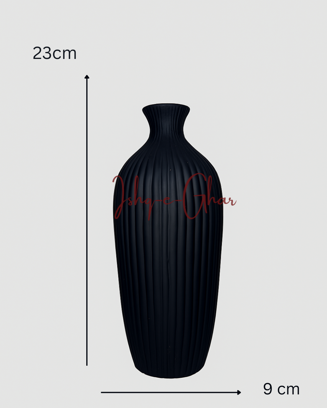 Karwaan Vase Set black
