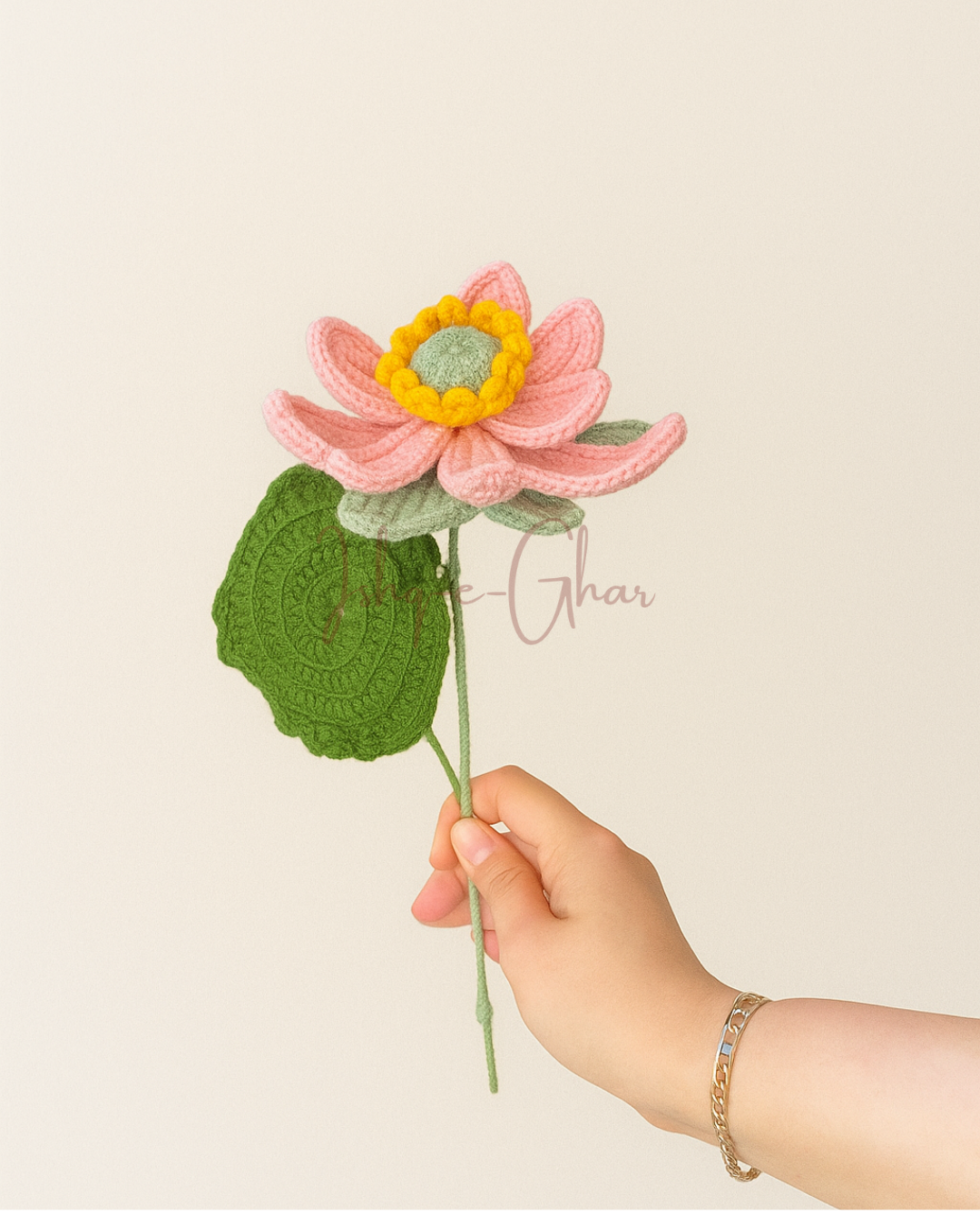 Lotus  Crochet Flower