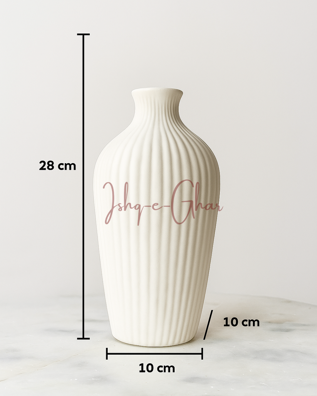 Karwaan Vase Set White