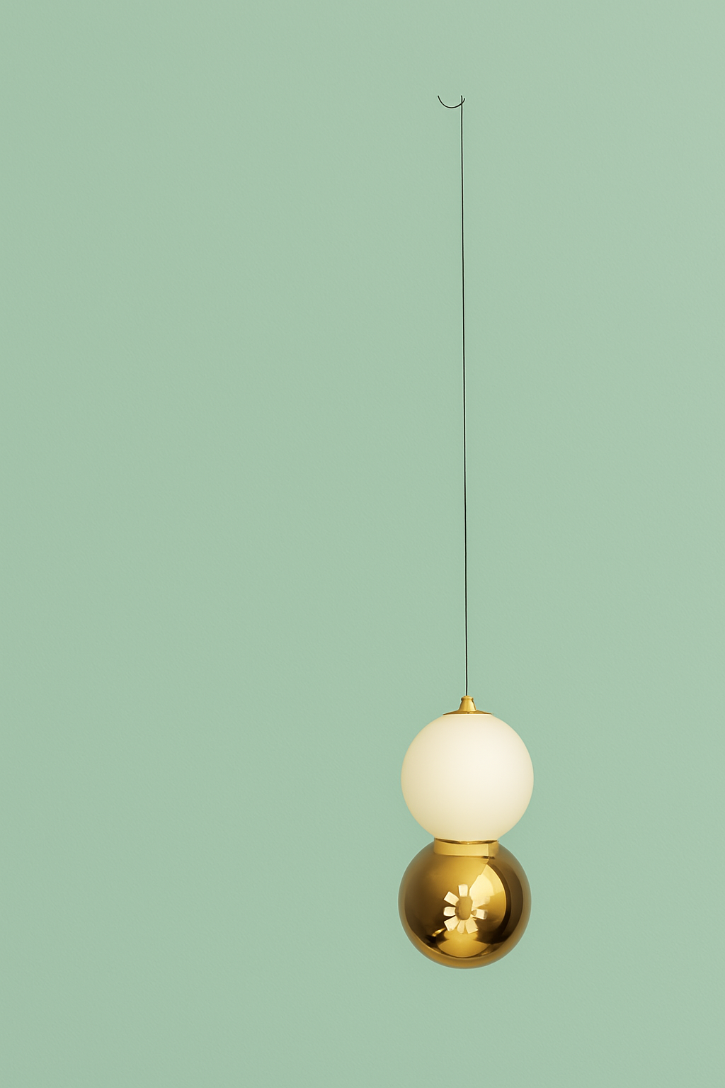 Luna Duo Globe Pendant Light
