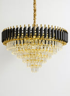 Black & Gold Auric Eclipse Chandelier