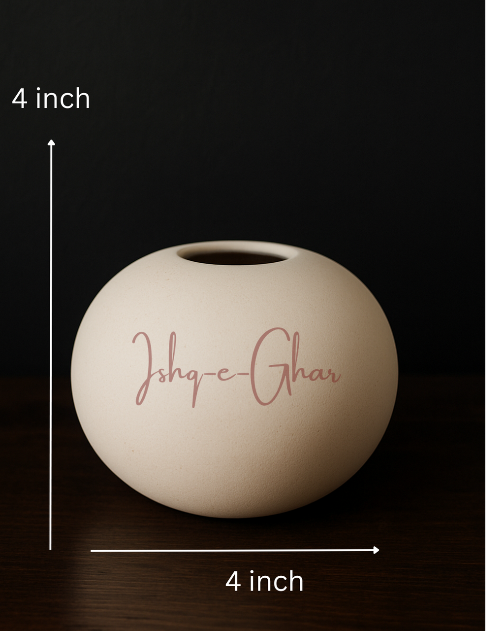 Phulera white with 2 Red Rose Stem