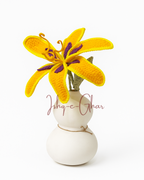 Guldaan white with Sundrop Flower