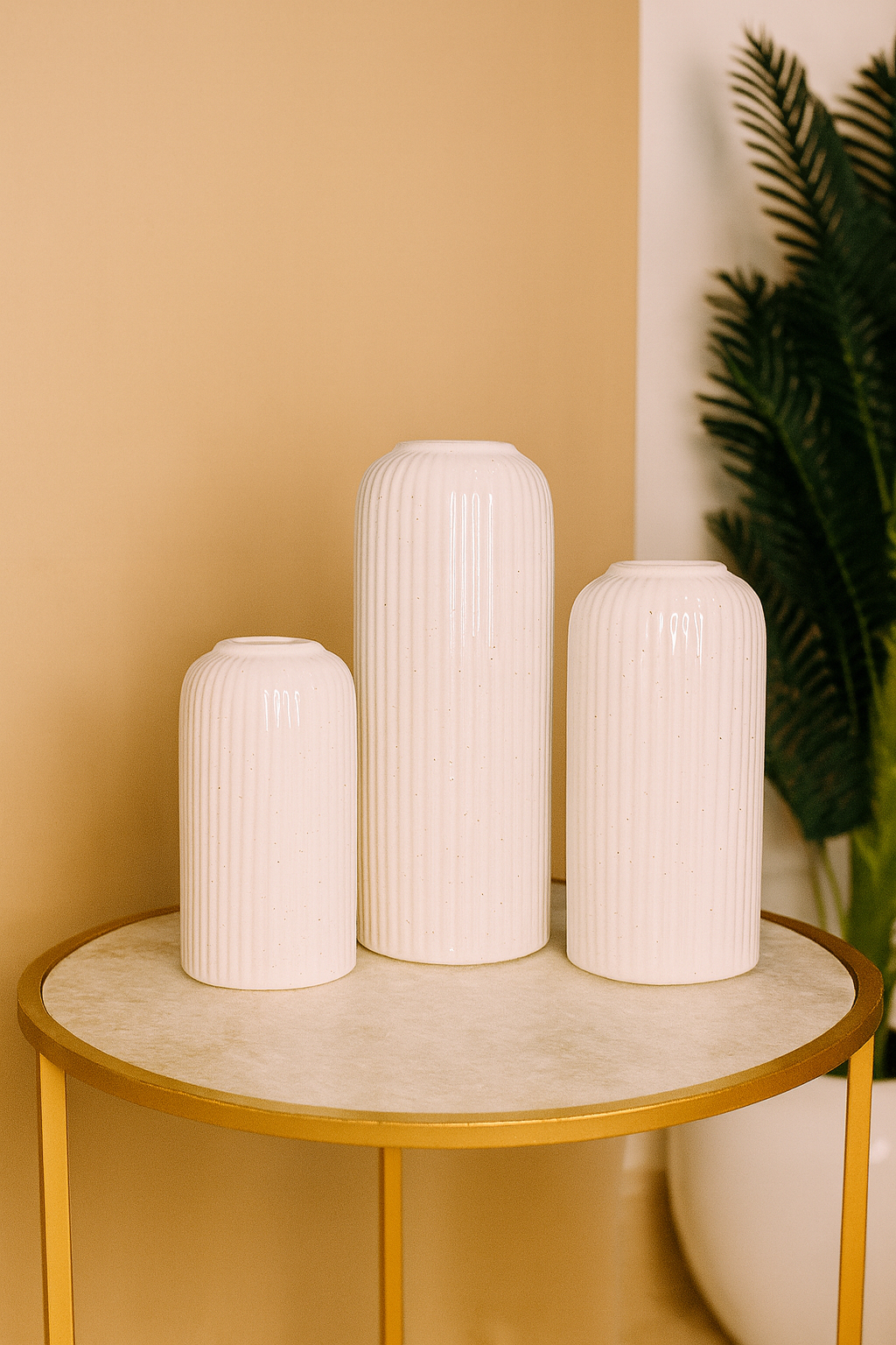 Viraasat vase set white