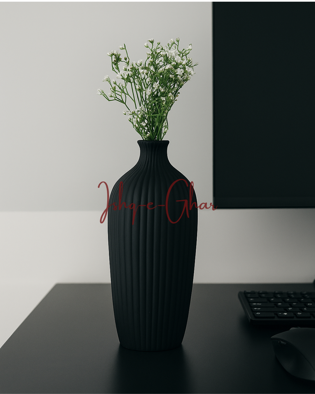 Karwaan Vase Set black