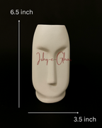 Bayaan white with red rose