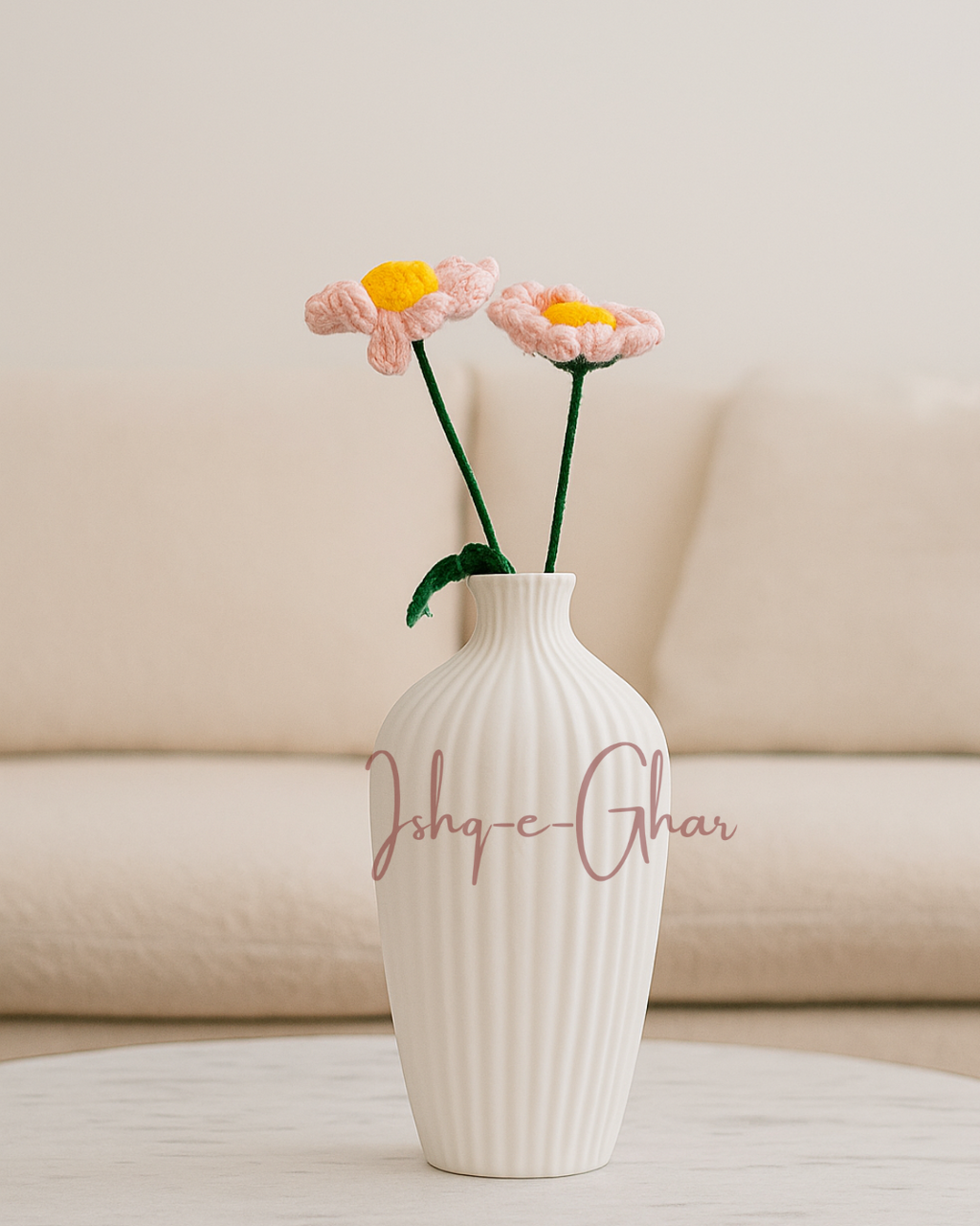 Karwaan Vase Set White