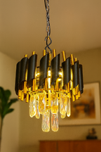 Black Mamba Round Chandelier