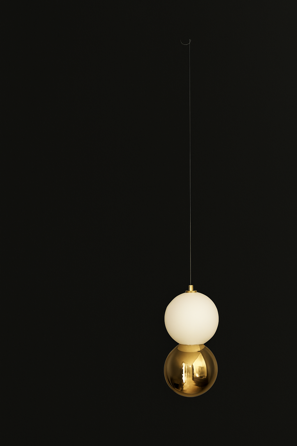 Luna Duo Globe Pendant Light
