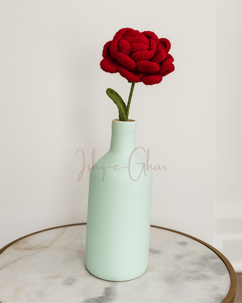 Khaaliq blue and red rose