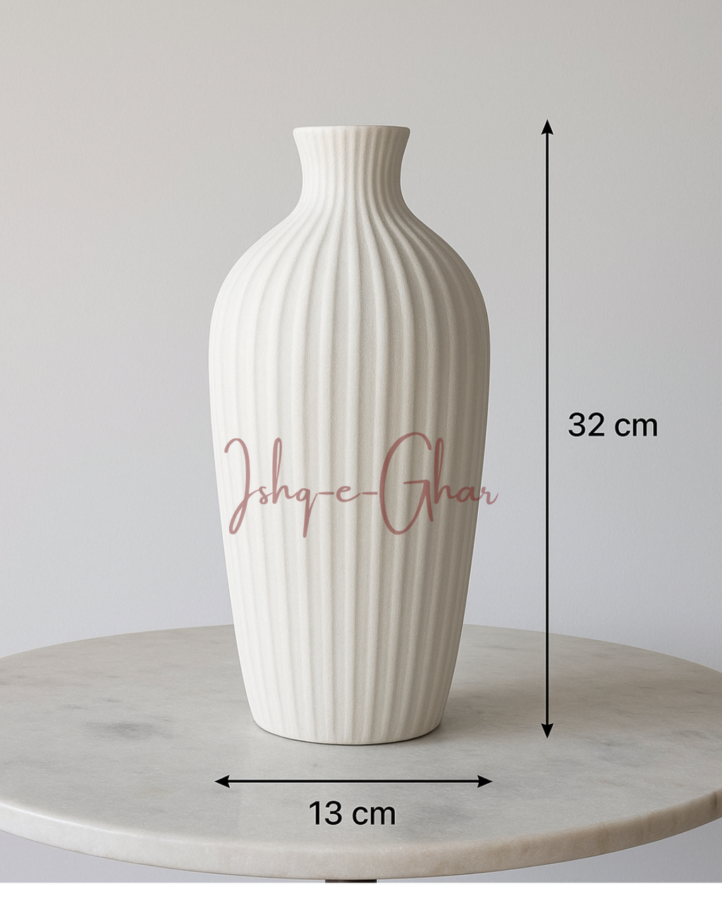 Karwaan Vase Set White