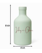 khaaliq blue vase with blue tulip