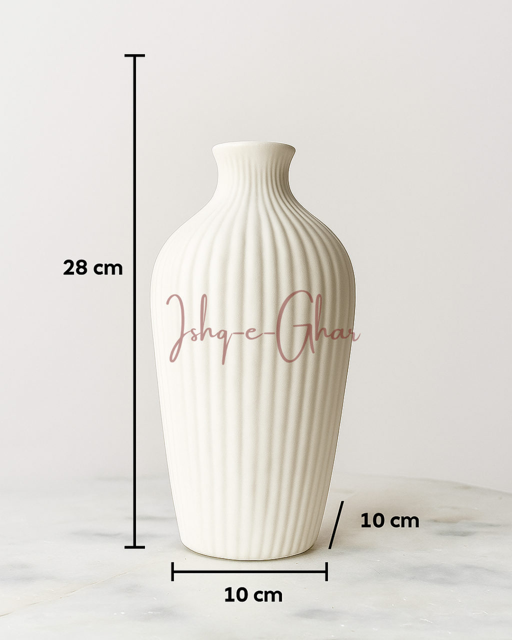 Karwaan Vase Set White