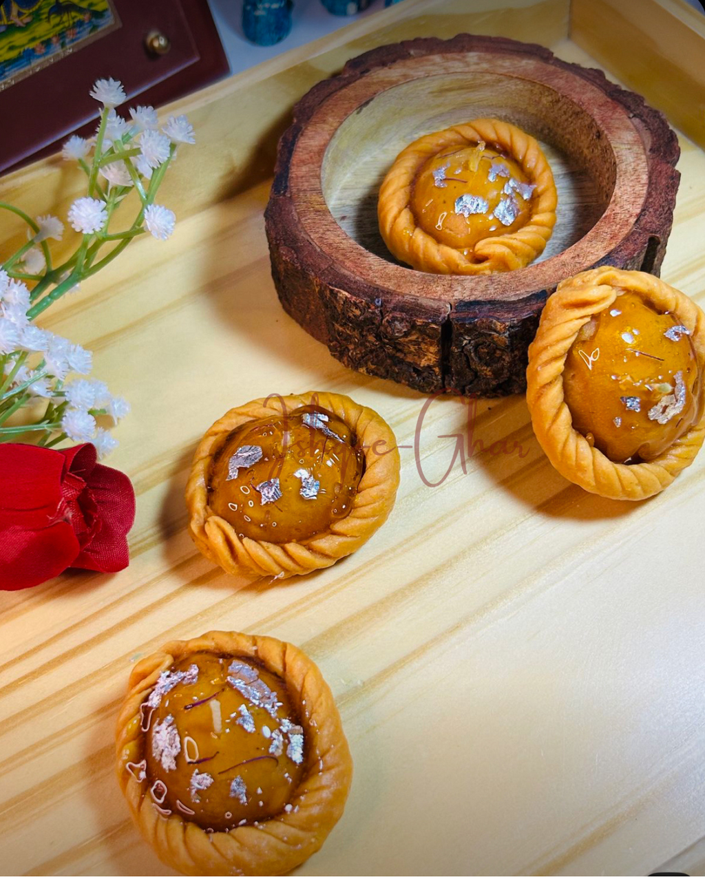 Gujiya Mithai Box (Pack of 4)