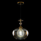 Black & Gold Auric Eclipse Pendant Light