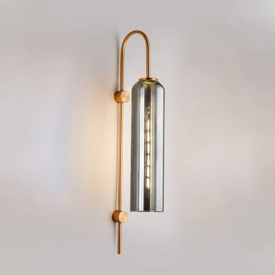 Smoke Silver Fablebrook Wall Light